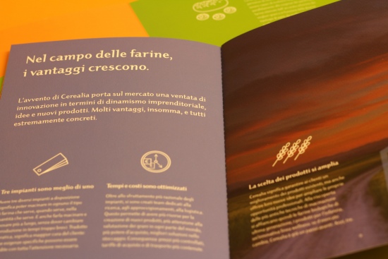 CURIOUSdesign - Cerealia - Dettagli interno brochure