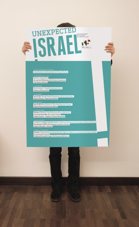 CURIOUSdesign - Israele - Poster